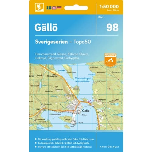 98 Gällö Sverigeserien Topo50