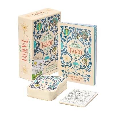 Colour Your Own Tarot Book & Card Deck 9781398827325