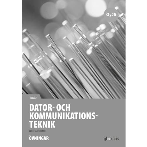 Dator- och kommunikationsteknik 1, instuderingsuppg., Gy25 (häftad)