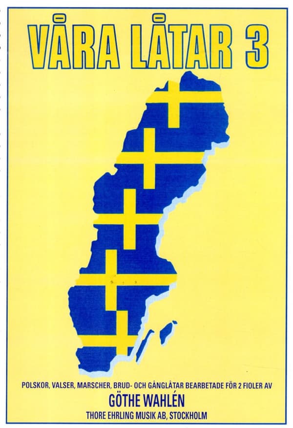 Våra Låtar 3 (Bok)
