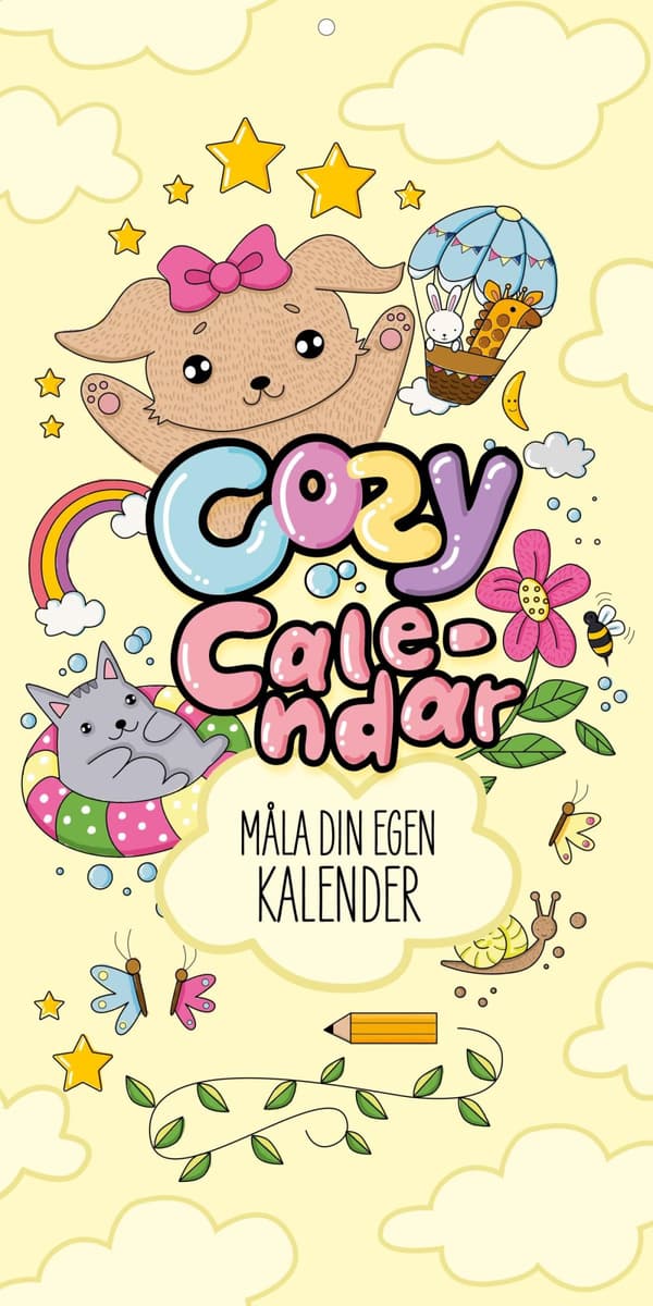 Cozy Calendar - Måla Din Egen Kalender! (Bok)
