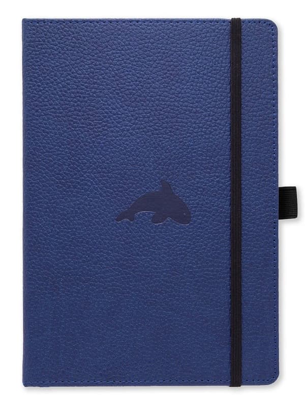 Dingbats* Wildlife A4+ Plain - Blue Whale Notebook 9781913104917