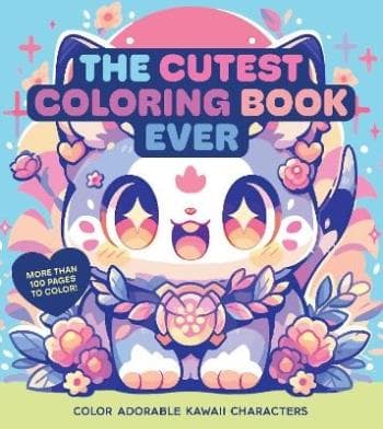 The Cutest Coloring Book Ever (Bok)