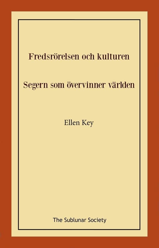 Fredsrörelsen och kulturen ; Segern som övervinner 9789189235878