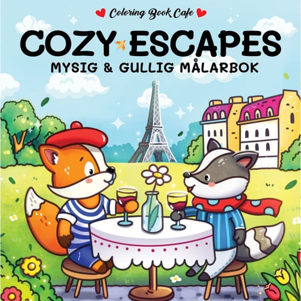 Målarbok: Cozy Escapes (Bok)