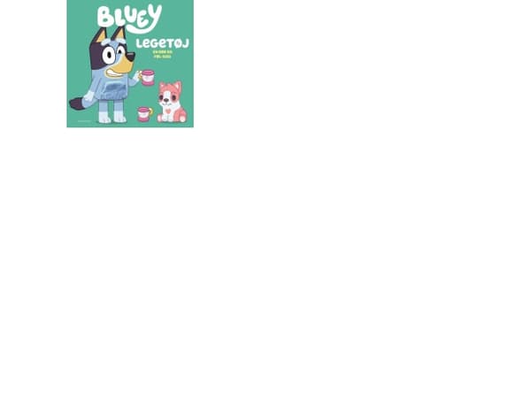 Bluey - Leksaker: En pek- och kännbok | Ludo Studio Pty Ltd | Språk: Danska