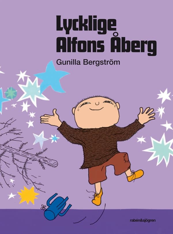 Lycklige Alfons Åberg (Bok)