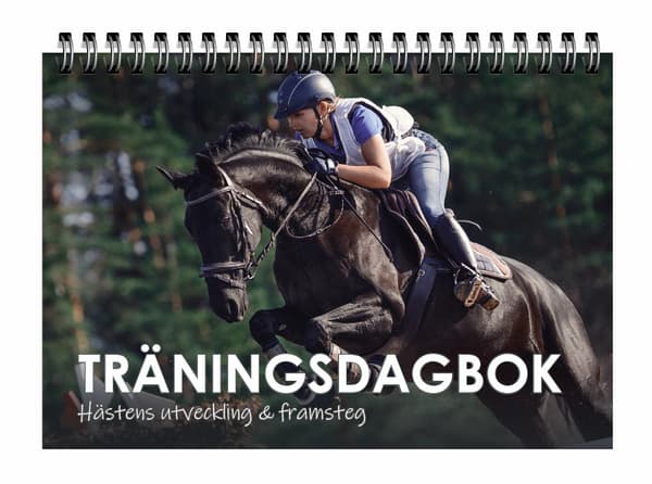Träningsdagbok, hästens utveckling & framsteg 9789198747720