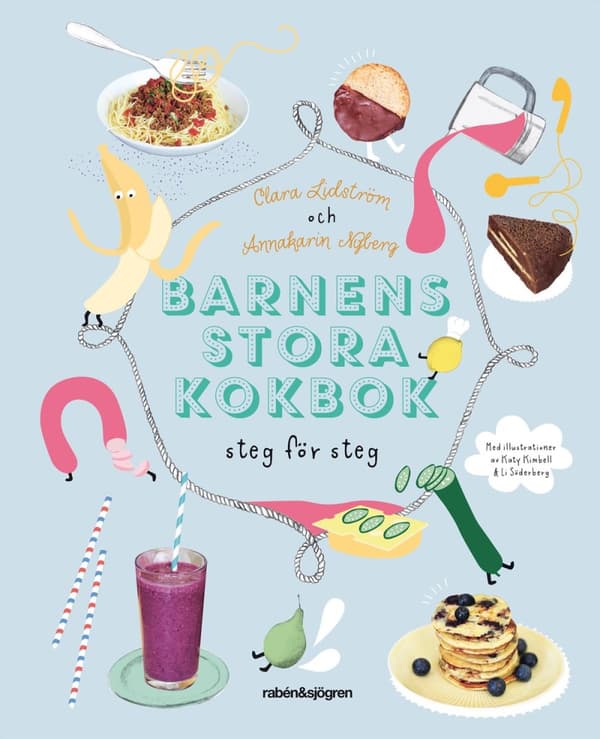 Barnens Stora Kokbok - Steg För Steg (Bok)