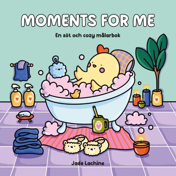 Moments For Me - En Söt Och Cozy Målarbok (Bok)