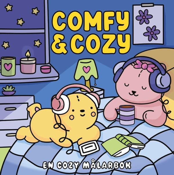 Comfy & Cozy - En Cozy Målarbok (Bok)
