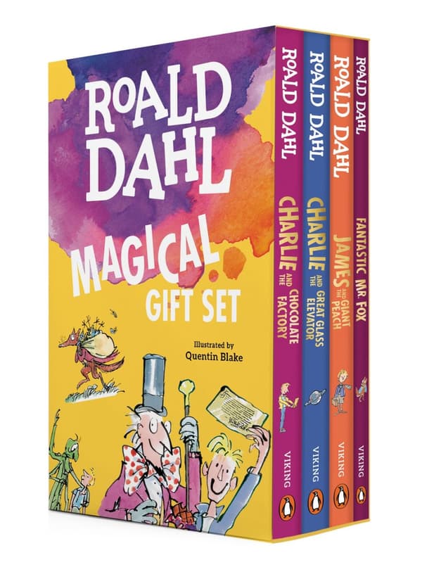 Roald Dahl Magical Gift Boxed Set (4 Books) 9780142414972