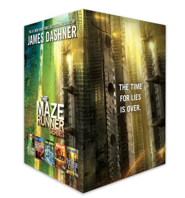 The Maze Runner Series Complete Collection Boxed 9781524714345