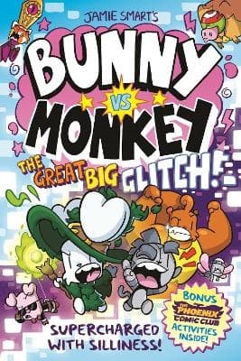 Bunny Vs Monkey- The Great Big Glitch (a Phoenix Comic Book)- The Instant N (Bok)