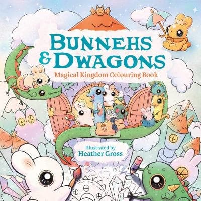 Bunnehs And Dwagons (Bok)