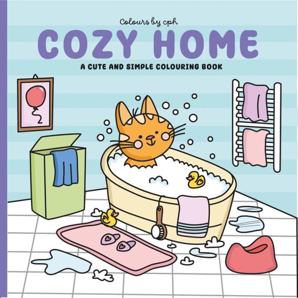 Målarbok : Cozy Home (Bok)