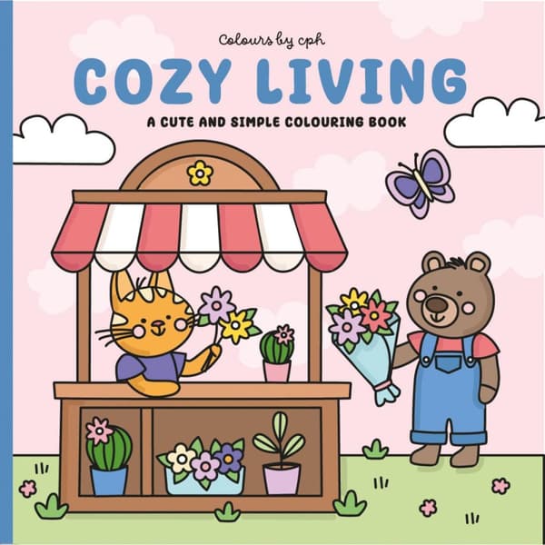 Målarbok : Cozy Living (Bok)