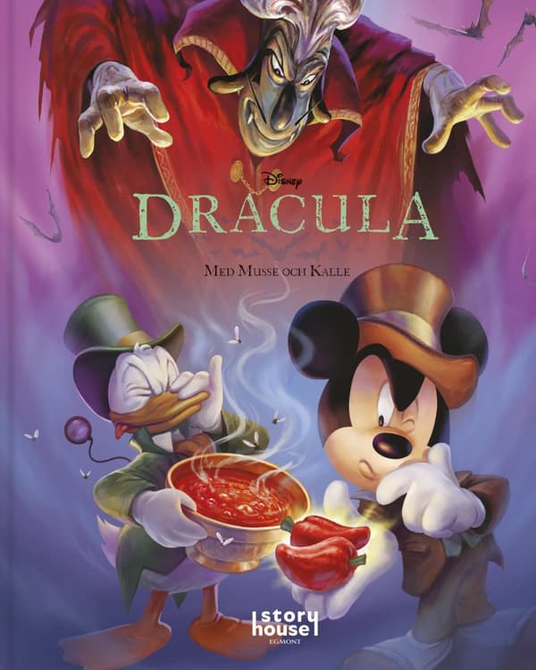 Dracula Med Musse Och Kalle (Bok)