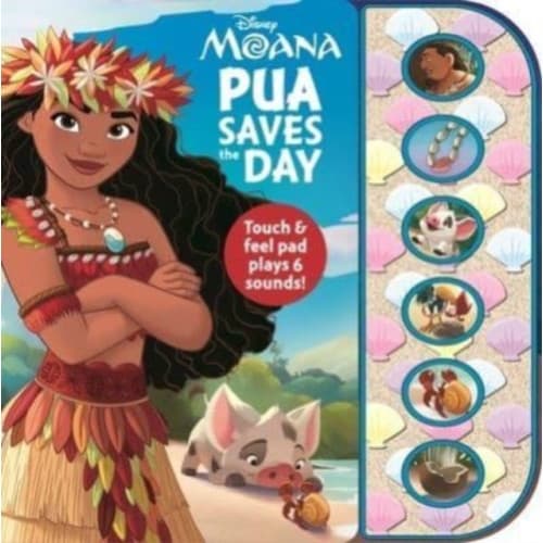 Moana Textured Sound  Pua Saves The Day (inbunden, eng)