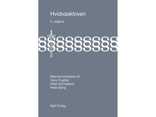 Hvidvaskloven | Hans Fogtdal, Peter Schradieck, Peter Bang | Språk: Danska