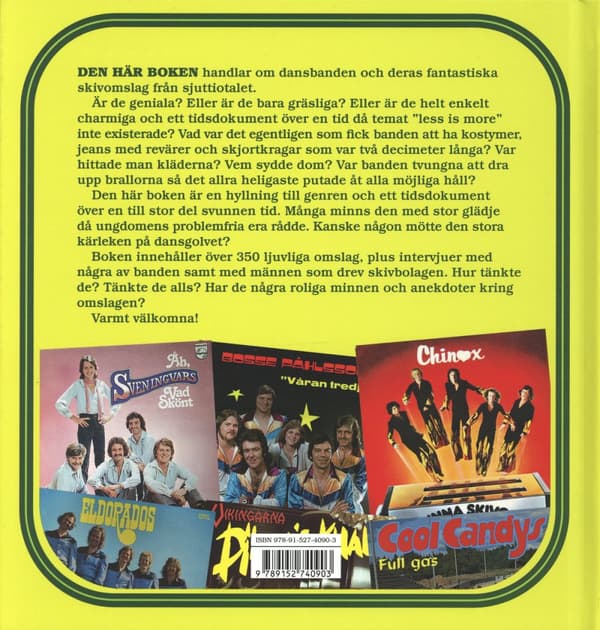 Dansbandens skivomslag - En del av den Svenska musikhistorien (Bok)