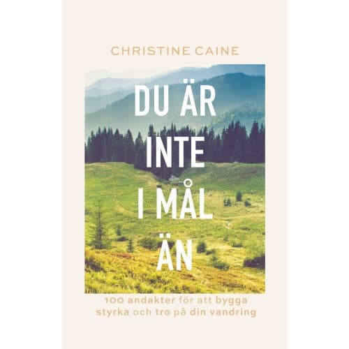 Du är inte i mål än (inbunden)