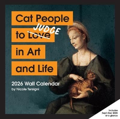 Cat People To Judge In Art And Life 2026 Wall Calendar (Bok)