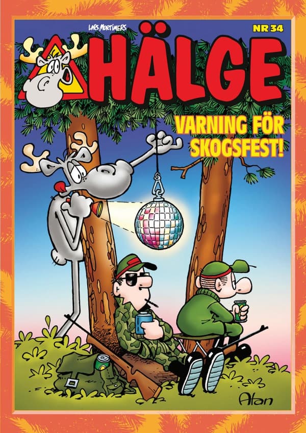 Hälge. Varning För Skogsfest! (Bok)