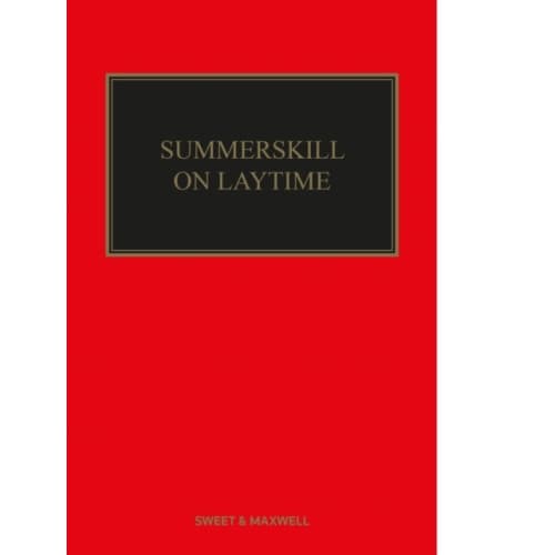 Summerskill on Laytime (inbunden, eng)