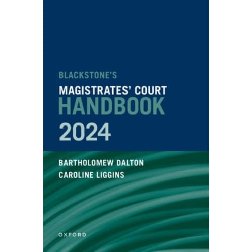 Blackstone's Magistrates' Court Handbook 2024 (häftad, eng)