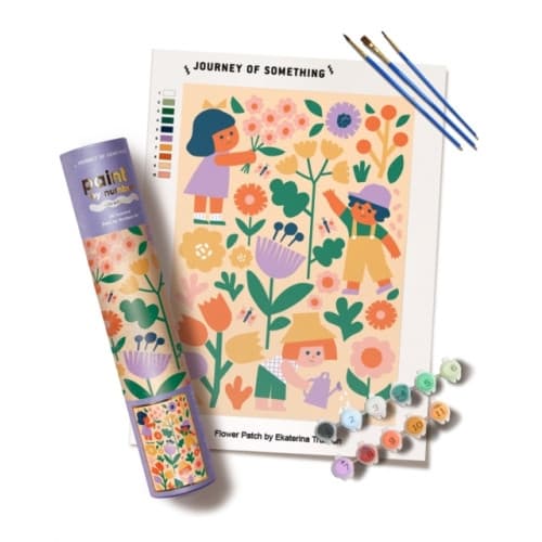 Kids Paint by Numbers: Flower Patch