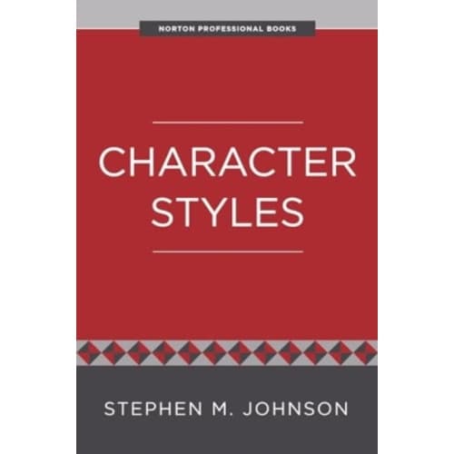 Character Styles (häftad, eng)