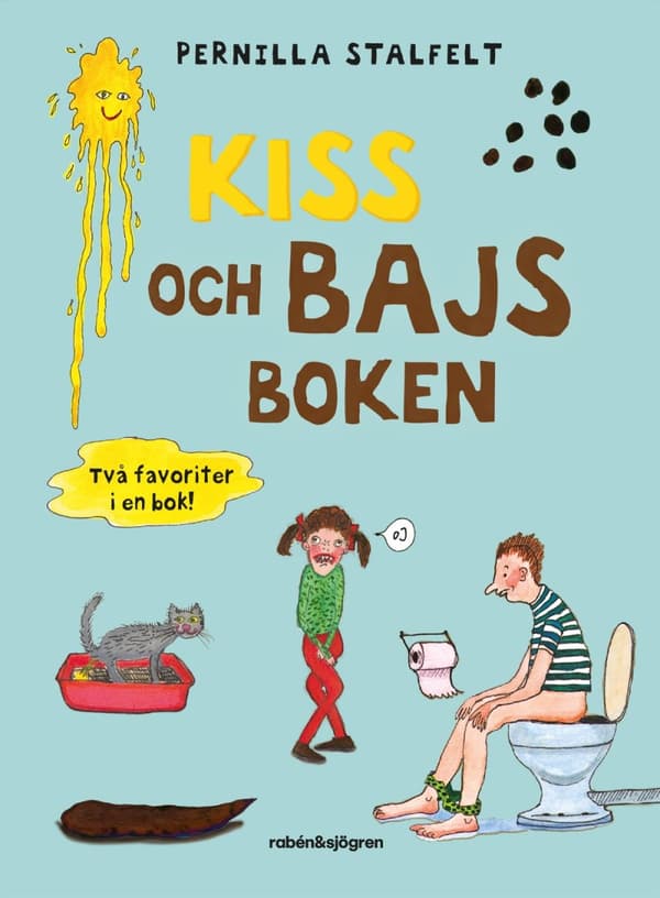 Kiss- Och Bajsboken - Två Favoriter I En Bok! (Bok)