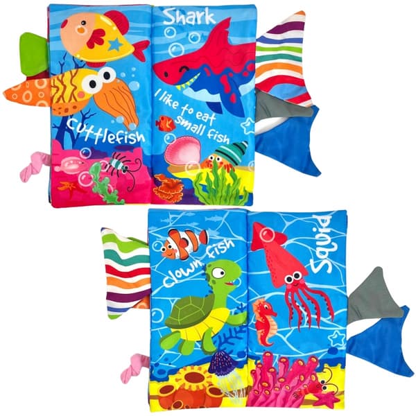 WOOPIE BABY Sea Animal Tail Book – Rasle Materiale