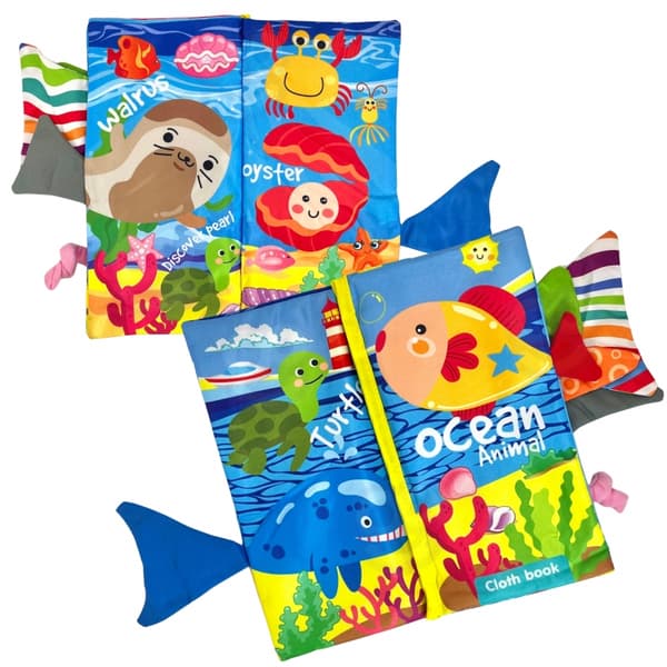 WOOPIE BABY Sea Animal Tail Book – Rasle Materiale