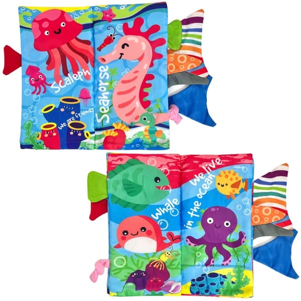WOOPIE BABY Sea Animal Tail Book – Rasle Materiale