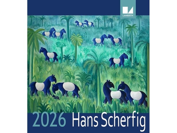 Hans Scherfig kalender 2026 | Språk: Danska