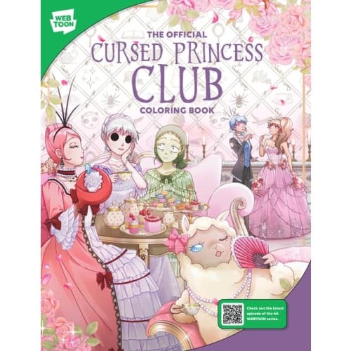 The Official Cursed Princess Club Coloring Book (häftad, eng)