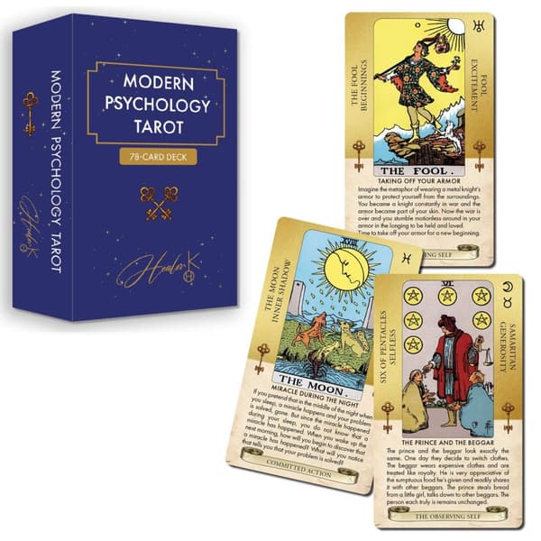 Modern Psychology Tarot: 78-card deck 9789198883114