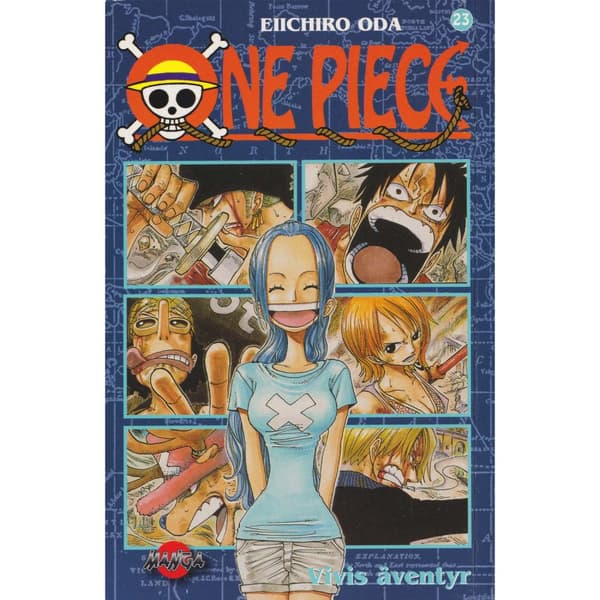 One Piece - 23 - Vivis äventyr - Eiichiro Oda - Svensk utgåva (Begagnad/Käytetty)