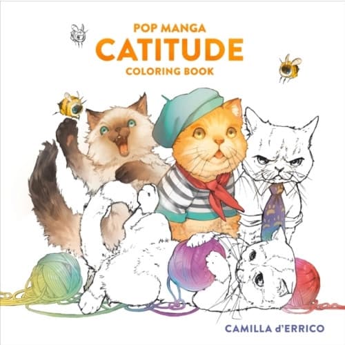 Pop Manga Catitude Coloring Book (häftad, eng)