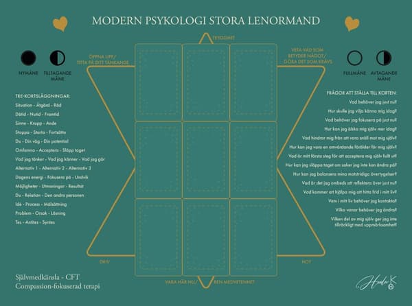 Modern Psykologi Stora Lenormand 9789198926682
