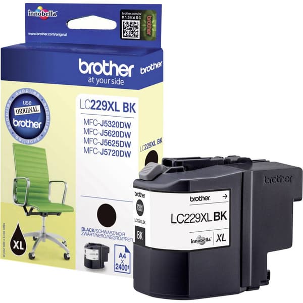 Brother Bläck LC-229XLBK Original Svart LC229XLBK