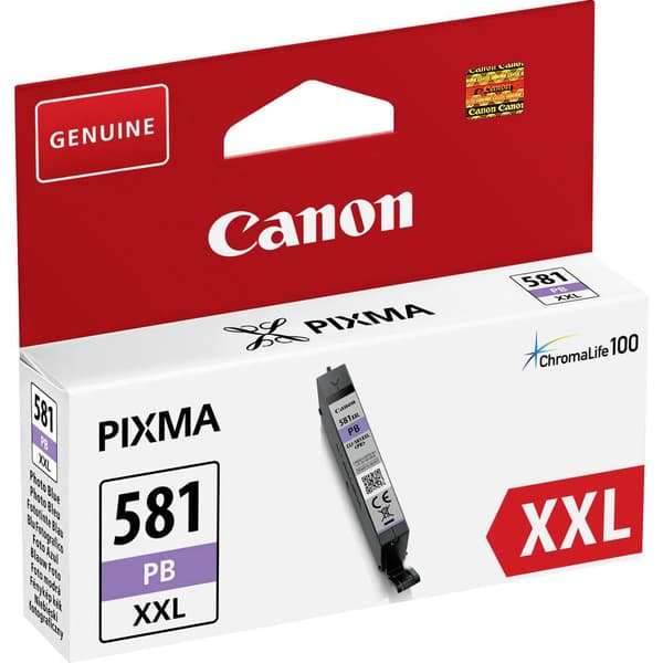 Canon Bläck CLI-581PB XXL Original Foto Blå 1999C001