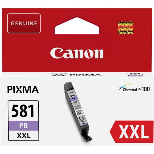 Canon Bläck CLI-581PB XXL Original Foto Blå 1999C001