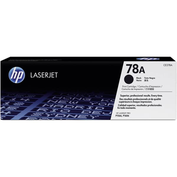 HP Toner 78A Original Svart 2100 sidor CE278AD