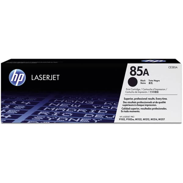HP Toner 85A Original 2-pack Svart 1600 sidor CE285AD