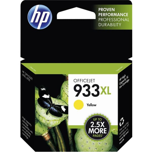 HP Bläck 933XL Original Gul CN056AE Bläck