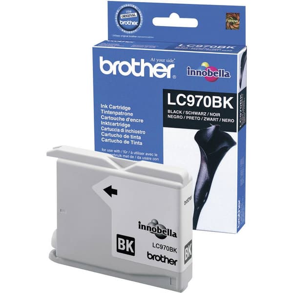 Brother Bläck LC-970BK Original Svart LC970BK