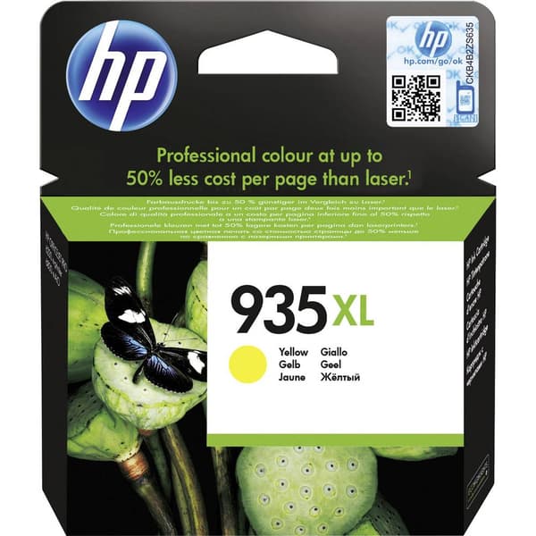 HP 935XL Bläck Original Gul C2P26AE Bläck